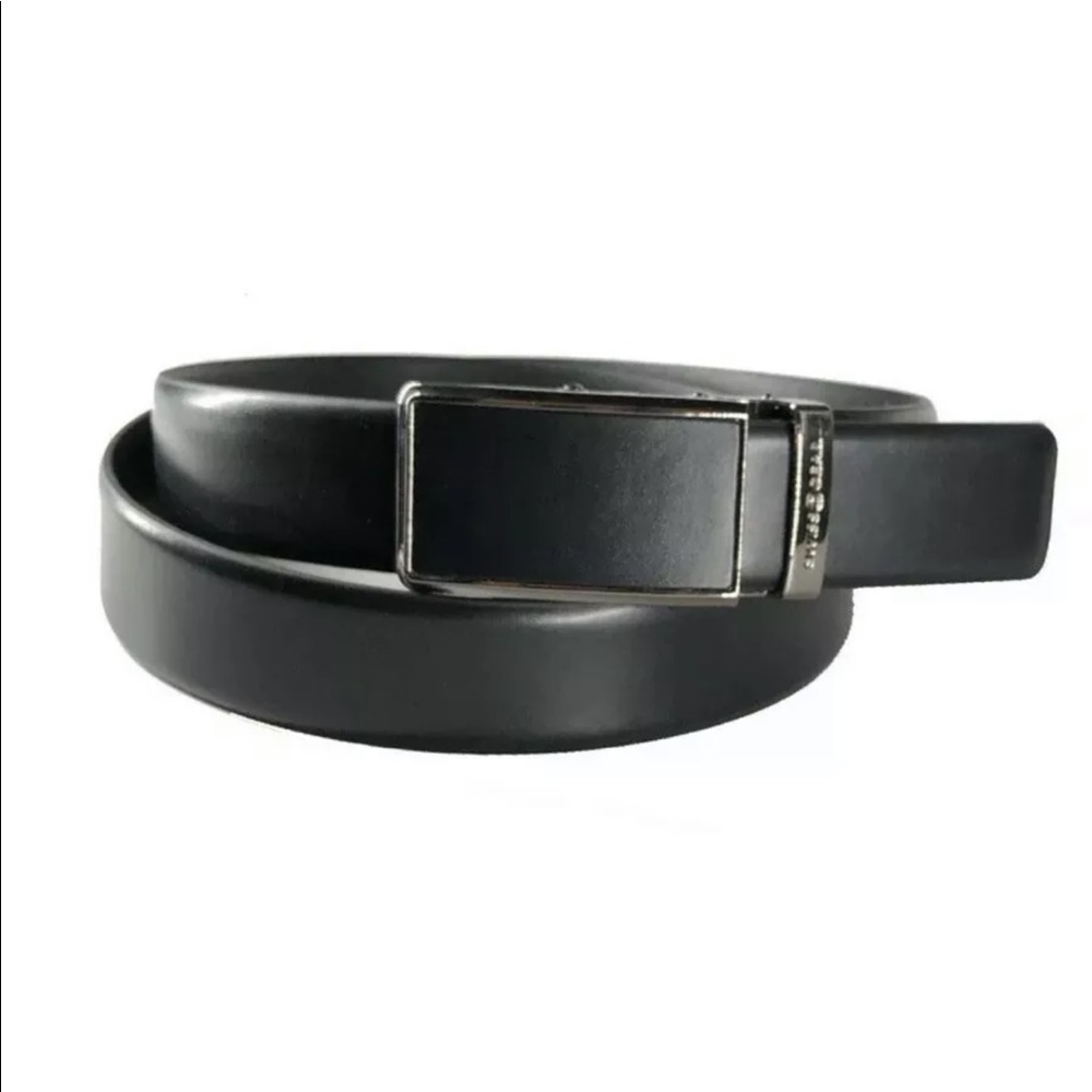 Men’s Swiss gear black leather belt, one size